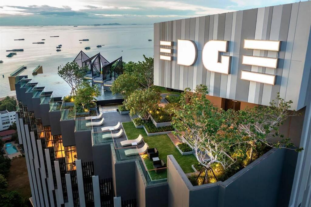 Downtown Chic Condo Rooftop Pool #En797 Pattaya Extérieur photo
